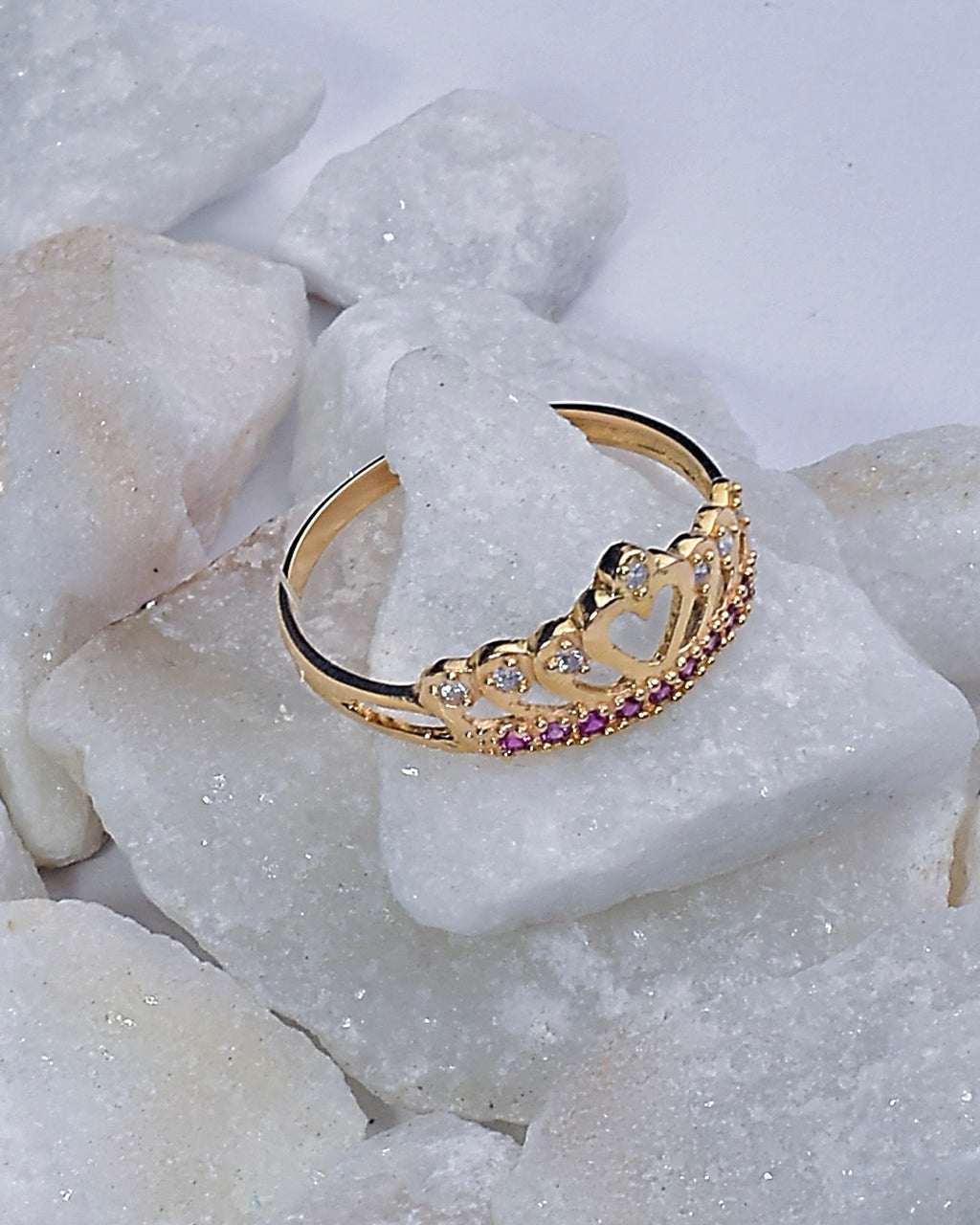 Anillo Corona - Circones Fucsia