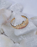 Anillo Corona - Circones Fucsia