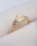 Anillo Quince Circones Blancos