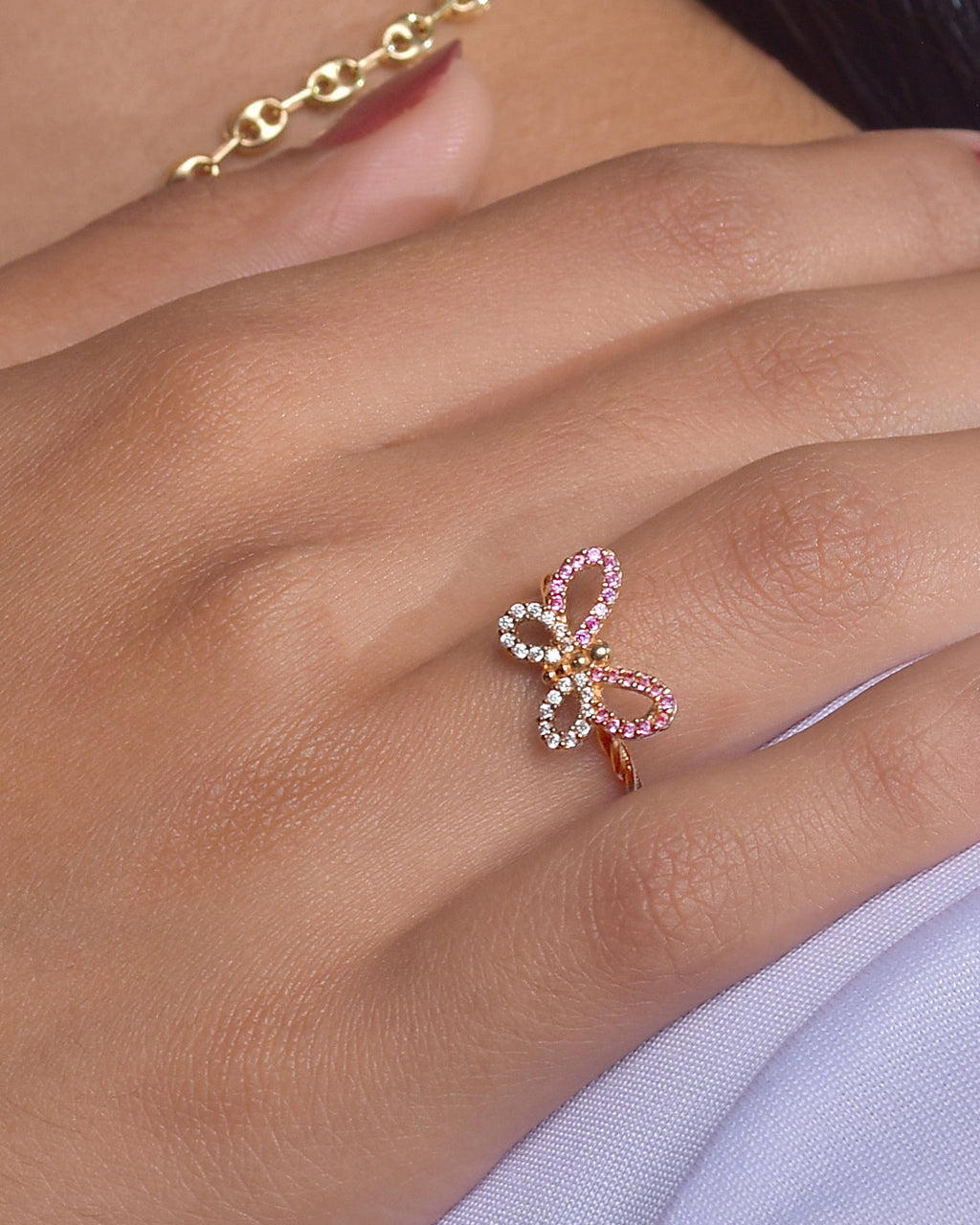 Anillo Mariposa