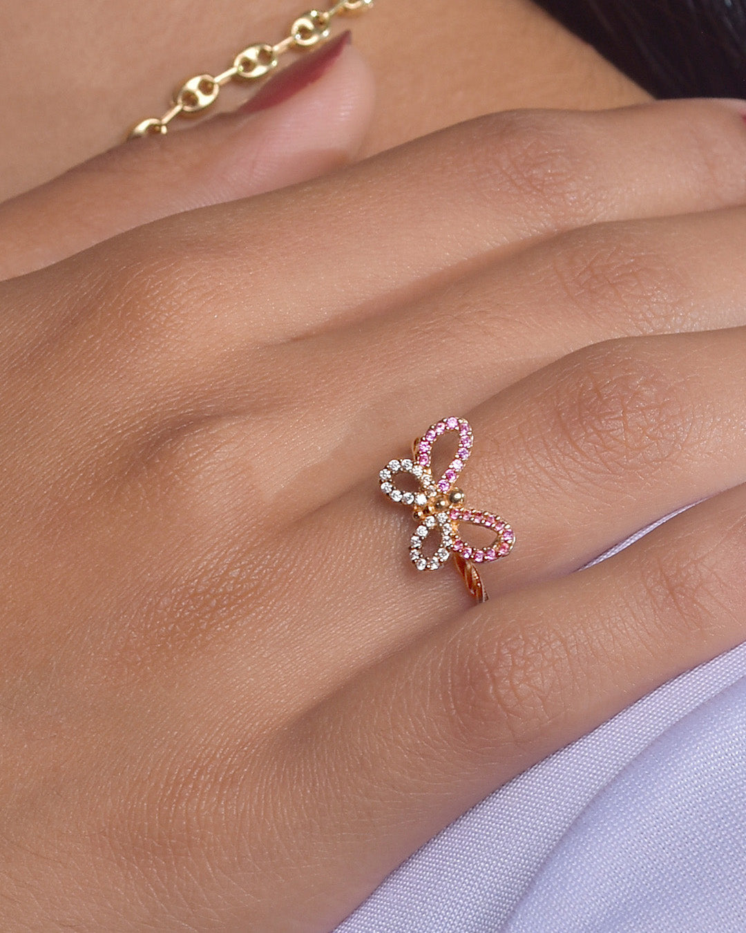 Anillo Mariposa