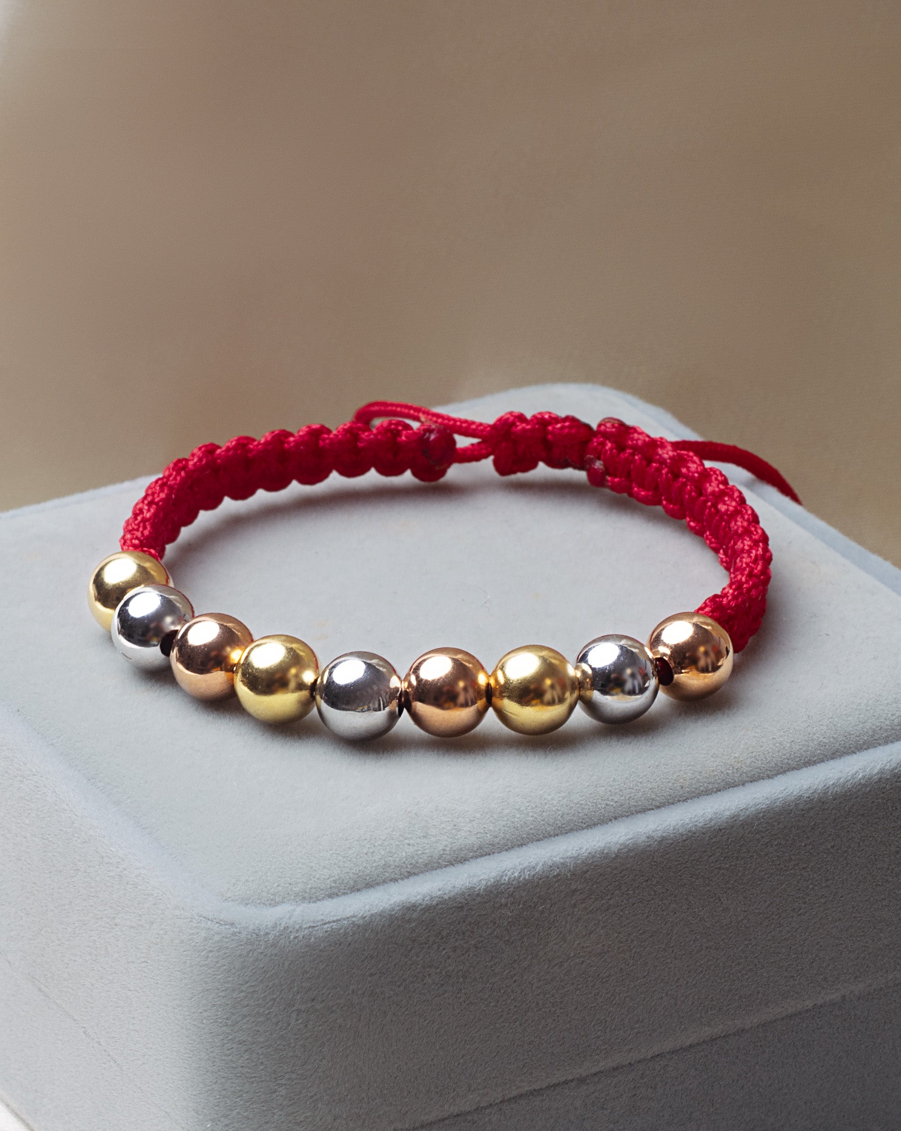 Manilla Tejida Balines 3 Oros