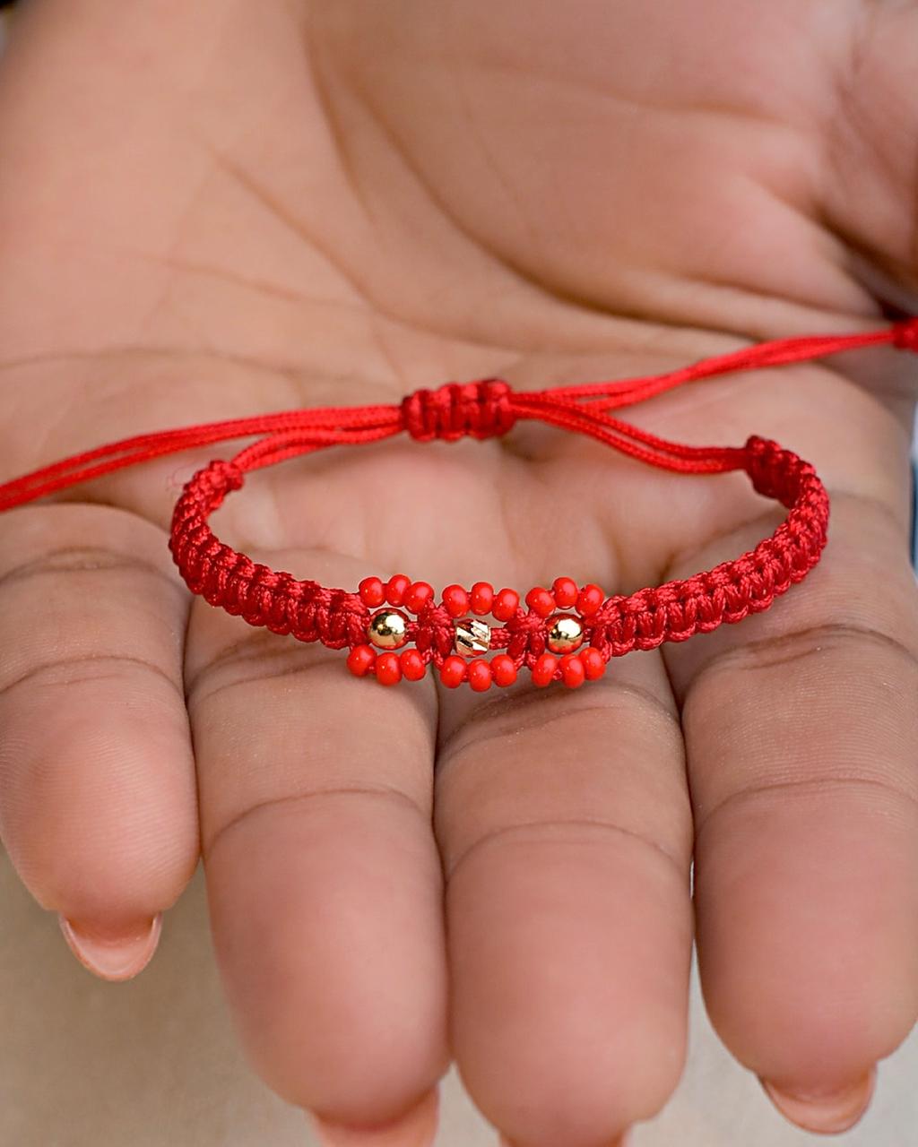 Manillas tejidas para Niña